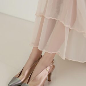 Bronze Two-Tone Goddess Heel